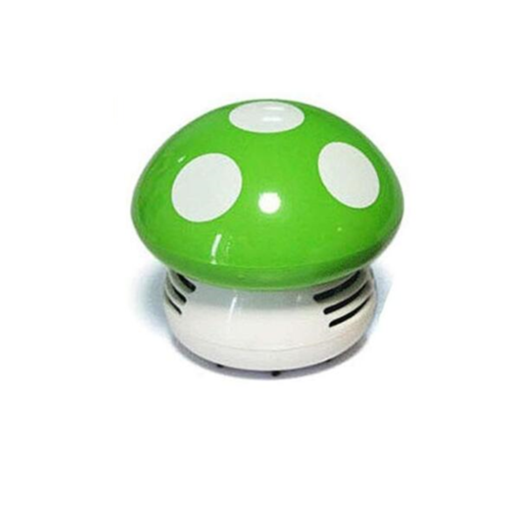 marque generique - YP Select Mini aspirateur de poussière de table mignon, en forme de champignon nouvel aspirateur de bureau d'angle portable Mini aspirateur de poussière d'aspirateur mignon-Vert - Aspirateur robot