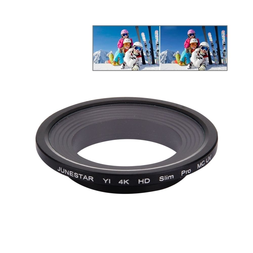 Wewoo - Filtre pour Xiaomi Yi II 4K Sport Action Caméra Professionnel HD Slim MCUV Lens Filter - Caméras Sportives