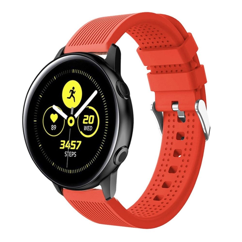 Wewoo - Bracelet pour montre connectée en silicone avec Smartwatch Garmin Vivoactive 3 Orange - Bracelet connecté