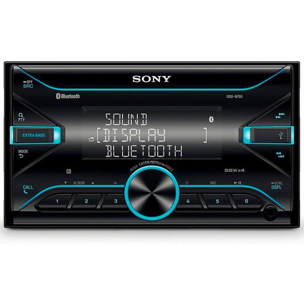Sony - Sony Dsx-b700 Receptor Multimedia Din Doble Bluetooth 4x55w Para El Coche Con Control Por Voz Extrabass Usb Aux - Drone connecté