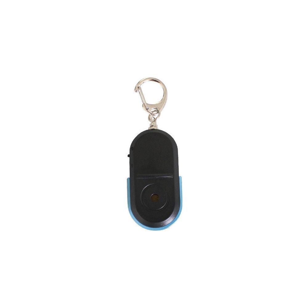 Wewoo - Alarme Anti-perte 5 PCS Portable Anti perte Key Finder Sifflet Sans Fil Son LED Locator Light Bleu - Alarme connectée