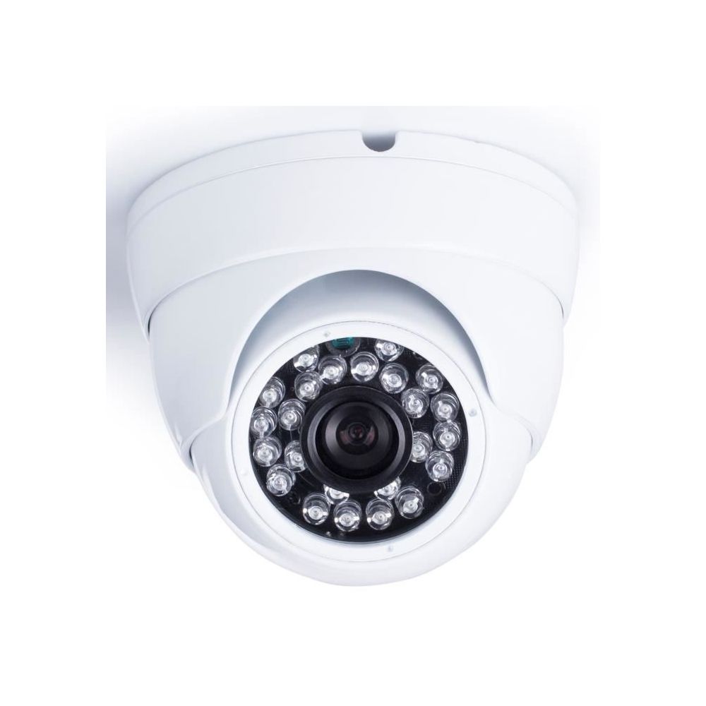 Icaverne - CAMERA ANALOGIQUE Caméra de surveillance dôme DVR721C HD 720 pixels supplémentaire pour les kits de surveillance DVR724S/DVR728S - Caméra de surveillance connectée