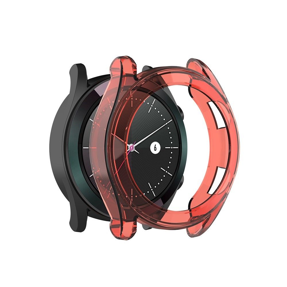 marque generique - Coque en TPU souple rouge pour votre Huawei Watch GT 46mm - Accessoires bracelet connecté