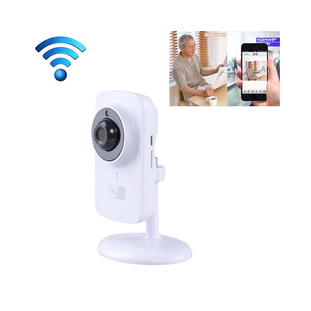 Wewoo - Caméra IP 1.0MP audio bidirectionnelle sans fil Wifi IP caméra, détection de mouvement de soutien & vision nocturne infrarouge - Caméra de surveillance connectée