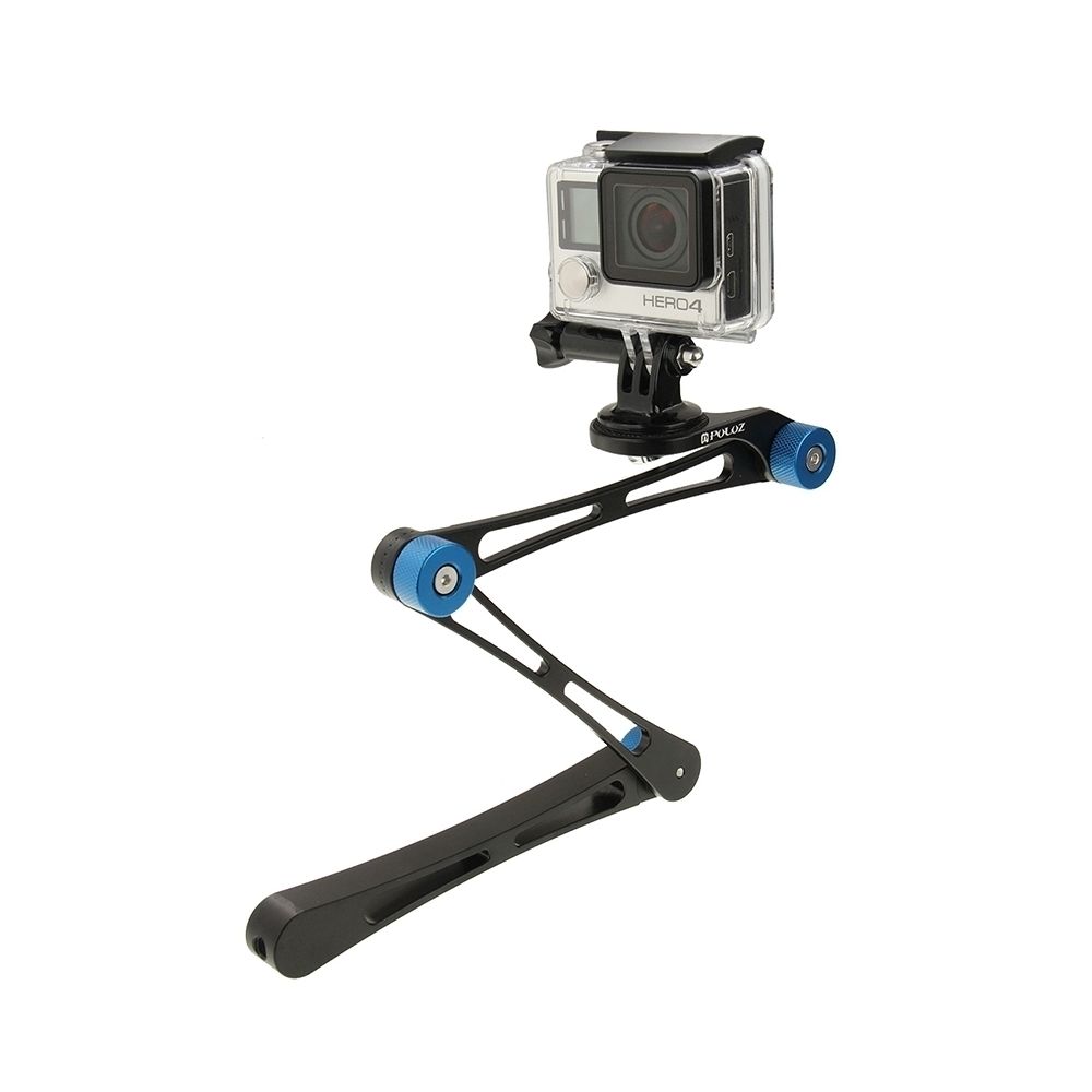 Wewoo - Extension GoPro pour HERO5 / 4/3 + / 3/2/1, Xiaomi Yi, SJ4000, SJ5000, SJ6000 17 pouces Réglable CNC Aluminium Bras Magique Kit de Montage - Caméras Sportives
