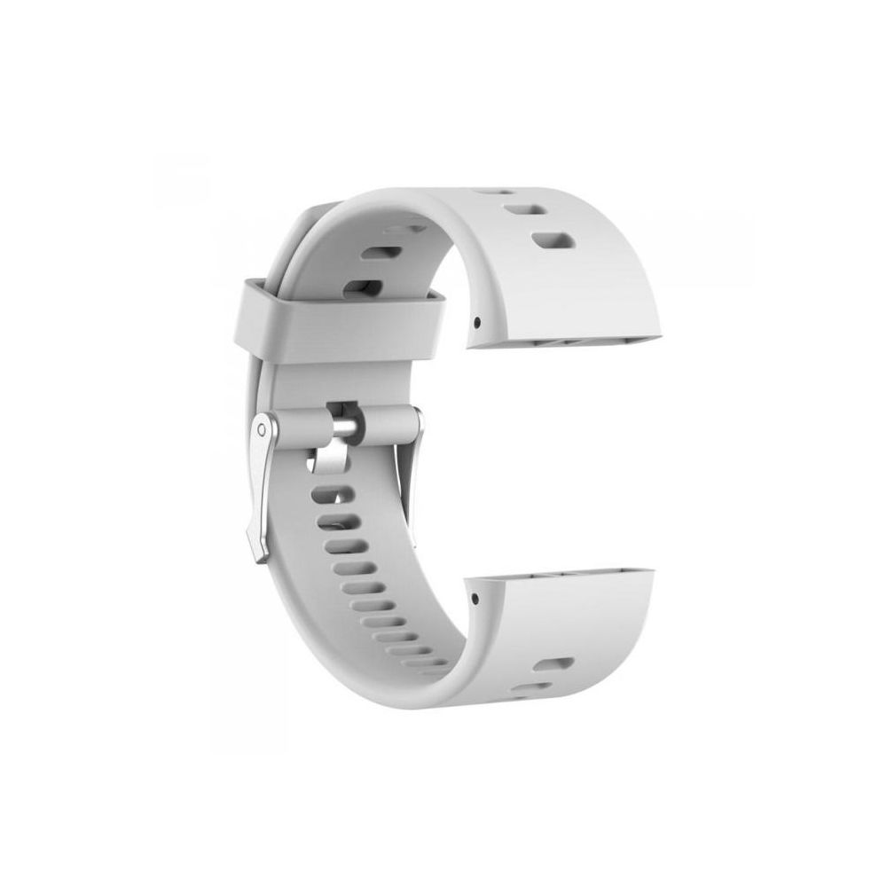 Wewoo - Bracelet pour montre connectée Dragonne Sport en silicone POLAR V800 Blanc - Bracelet connecté