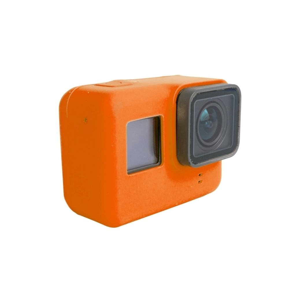Wewoo - Coque Orange pour GoPro HERO5 Silicone boîtier de protection de Shell - Caméras Sportives