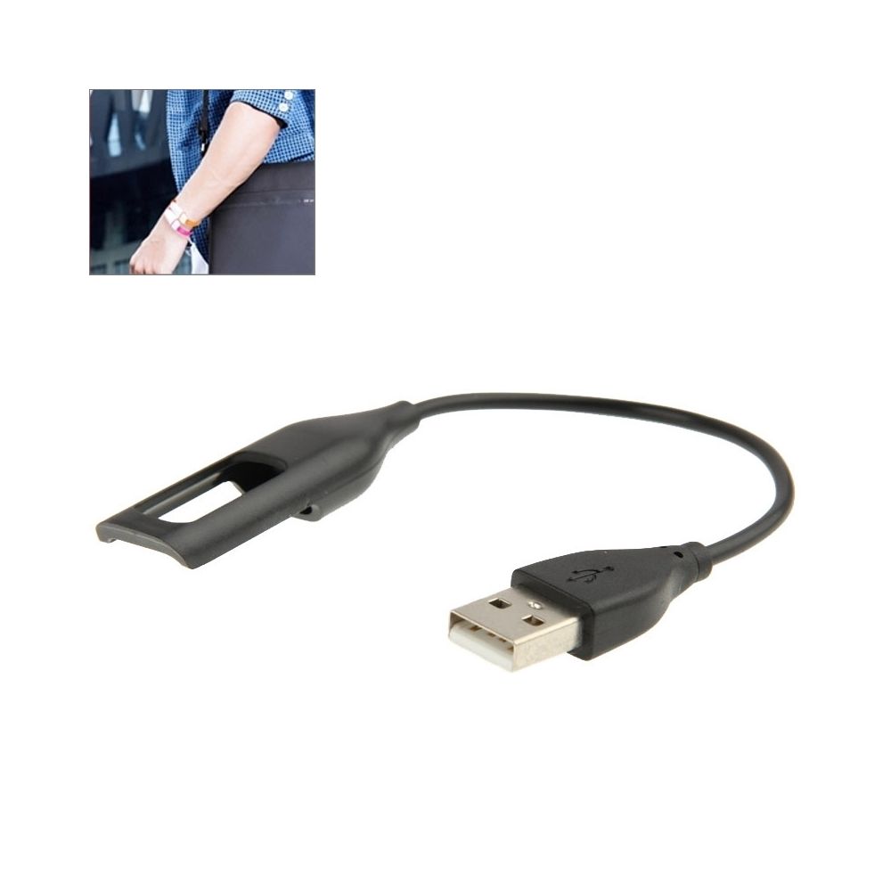 Wewoo - Pour bracelet Flex Fitbit Chargeur de câble de chargement USB - Accessoires montres connectées