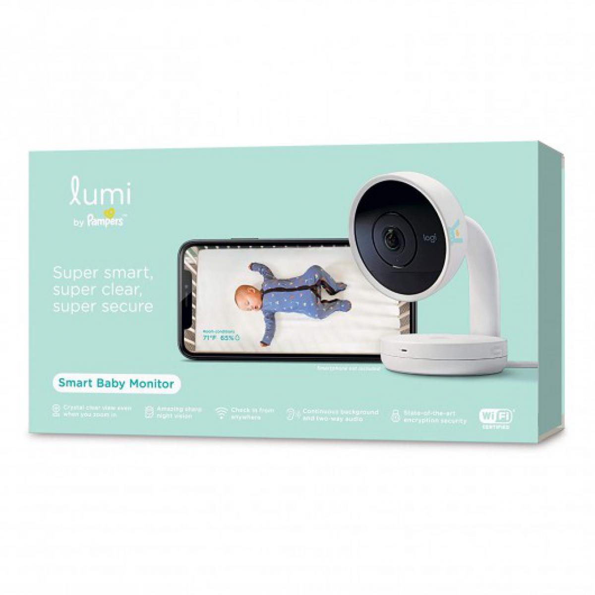 Pampers - Lumi, le kit idéal pour votre enfant - Babyphone connecté