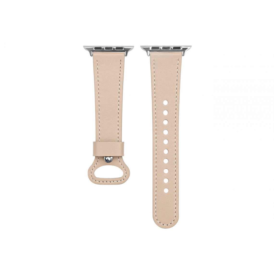 Generic - B07 Jaune petite taille Cuir Sport Sangle de remplacement Bracelets de montre Apple Watch bande 42mm 44mm 45mm Femmes hommes pour iWatch 234567 SE - Accessoires Apple Watch