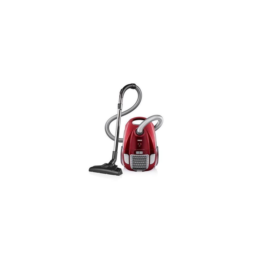 Princess - Aspirateur puissant DeLuxe avec sac 700W rouge - Aspirateur eau et poussière