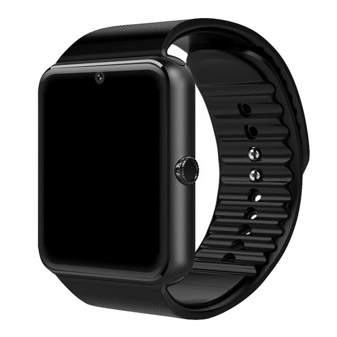 marque generique - Montre intelligente bracelet GSM carte Bluetooth V3.0 Fitness Tracker doré - Montre connectée