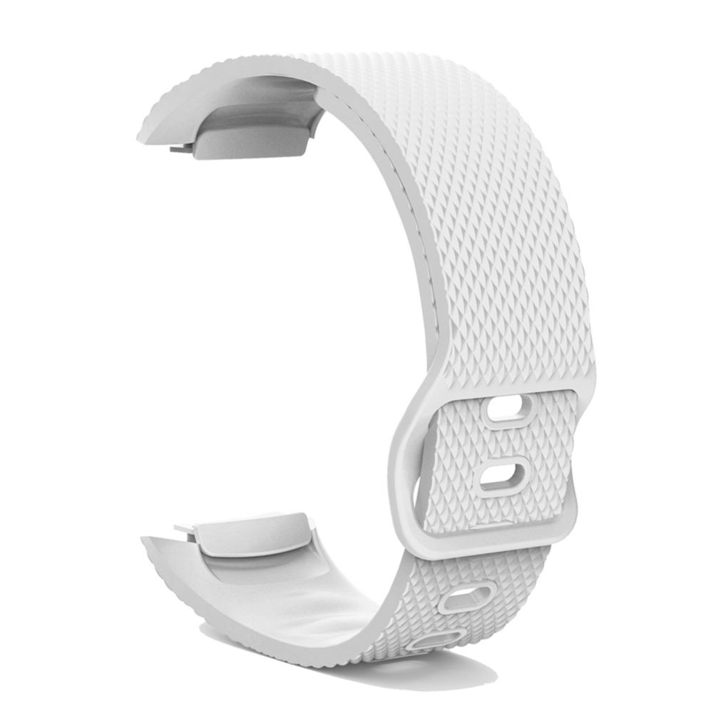 Generic - Remplacement de bracelet de montre en TPU pour Samsung Gear Fit2 SM-R360 Fit2 Pro SM-R365 Blanc - Bracelet connecté