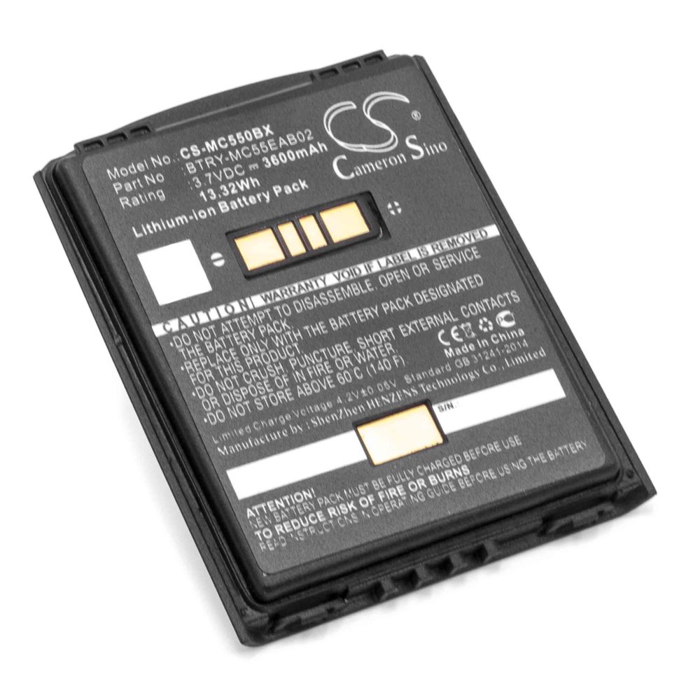 Vhbw - vhbw Li-Ion batterie 3600mAh (3.7V) pour ordinateur portable scanner Symbol MC55, MC5574, MC5590, MC55A, MC55A0, MC56, MC65, MC659, MC659B, MC67 - Caméras Sportives