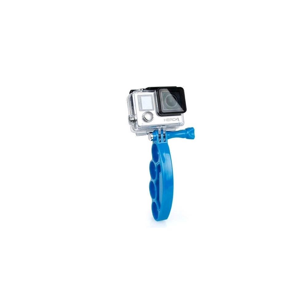 Wewoo - Stabilisateur bleu pour GoPro Hero 4 / 3+ / 3/2 Poignée Doigts avec vis à tête - Caméras Sportives