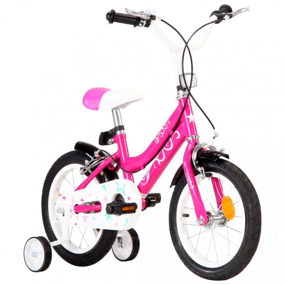 Icaverne - Icaverne - Vélos reference Vélo pour enfants 14 pouces Noir et rose - Vélo électrique