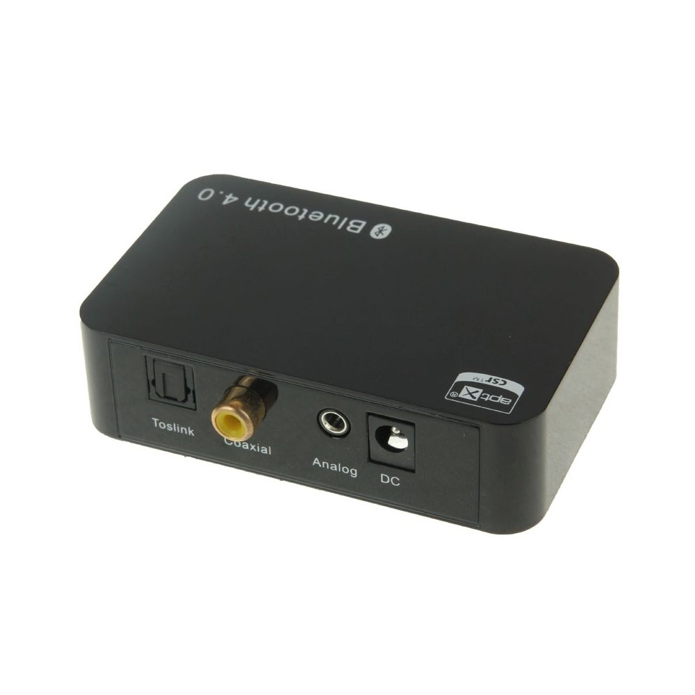 Wewoo - Récepteur de musique portatif de Bluetooth 4.0, sortie optique numérique de SBC / APTX A2DP / IOPT - Passerelle Multimédia
