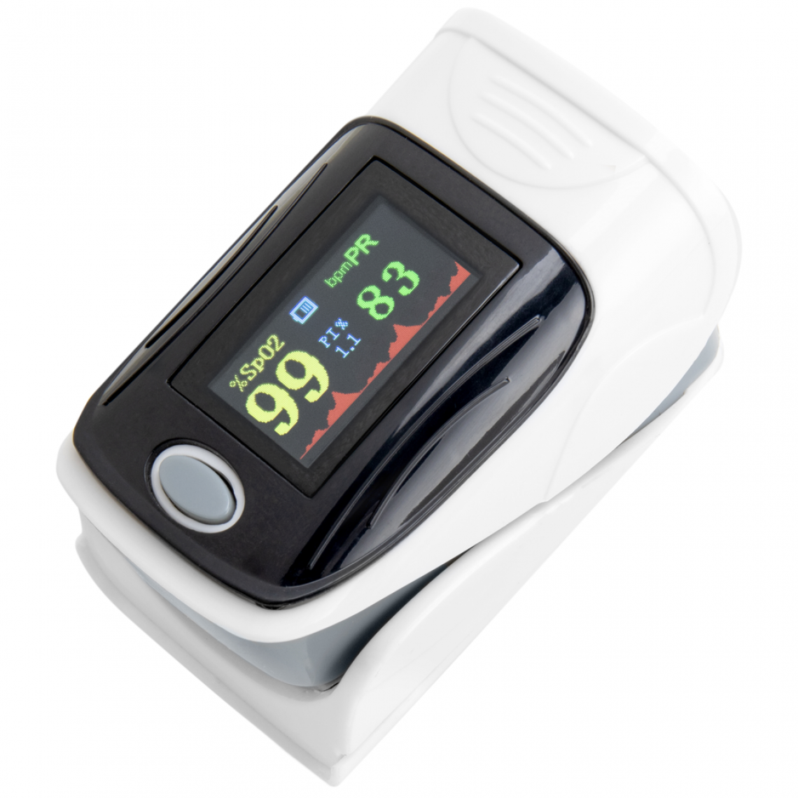 Bematik - Oxymètre du bout des doigts pour la saturation en oxygène et la mesure de la fréquence cardiaque avec écran OLED - Autre appareil de mesure