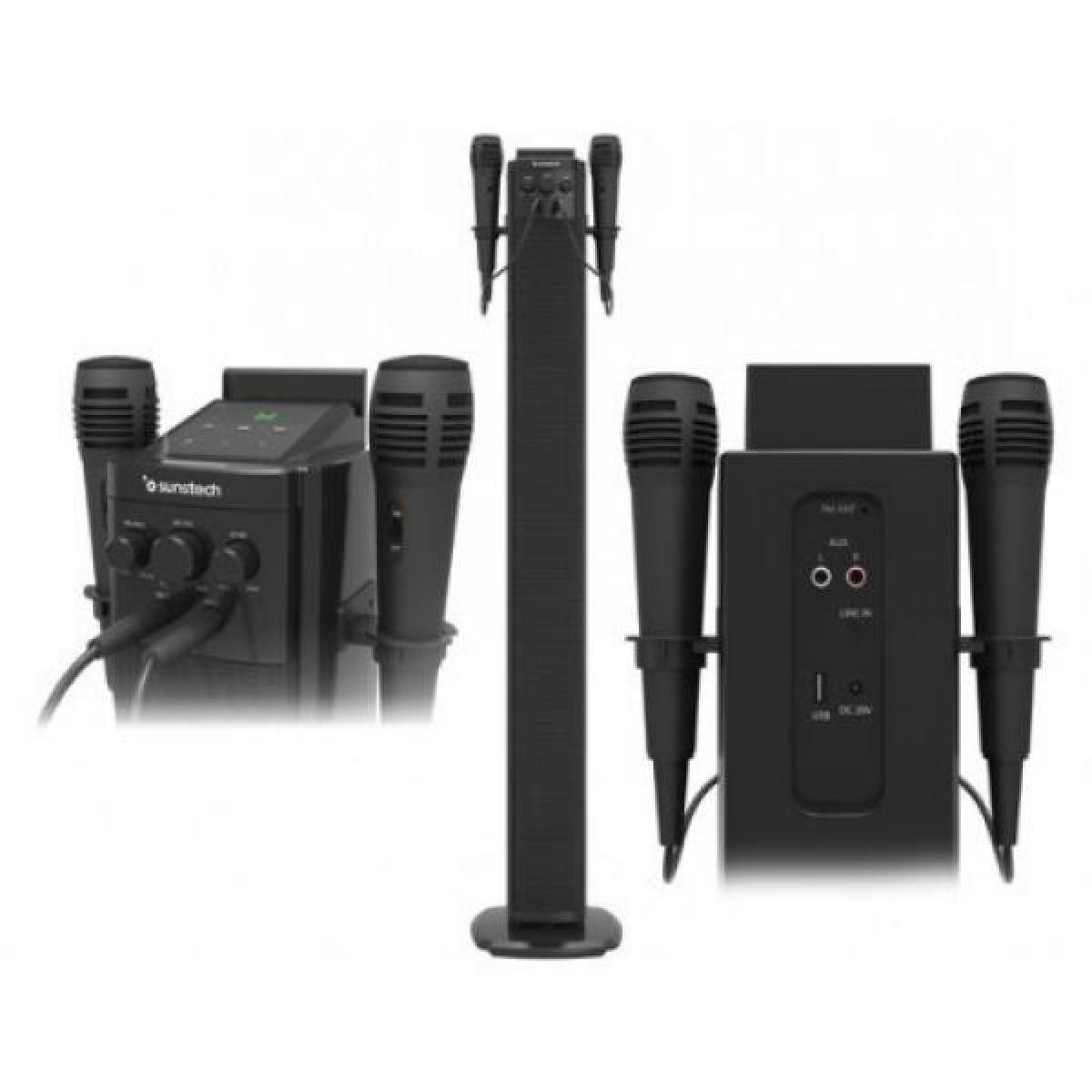 Sunstech - Altavoz Sunstech Torre Bluetooth 40w 2 Microfonos - Drone connecté