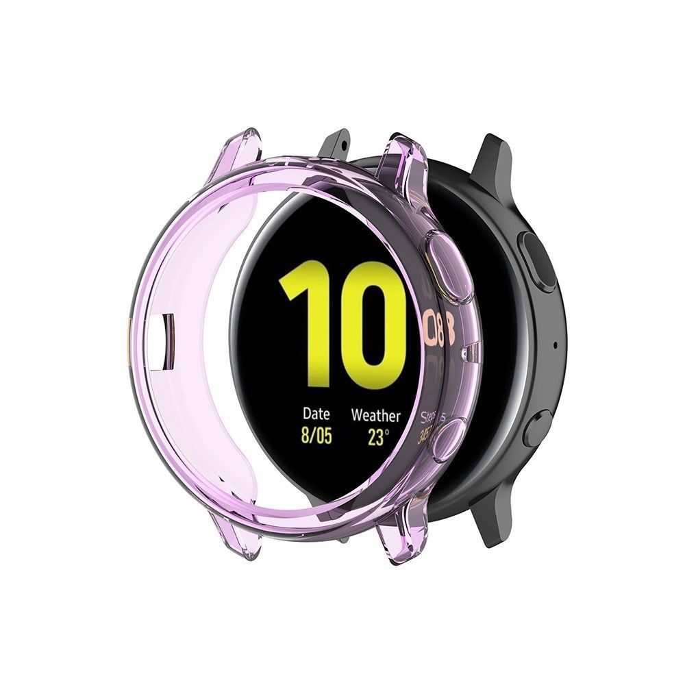 marque generique - Coque en TPU violet pour votre Samsung Galaxy Watch Active2 44mm - Accessoires bracelet connecté