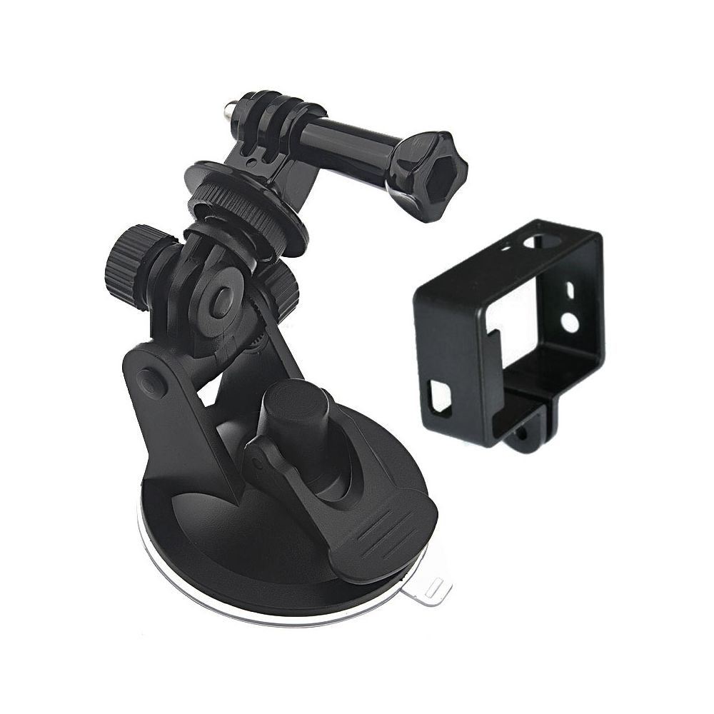 Wewoo - Kit d'accessoire pour 2 en 1 Gopro HERO4 / 3 + / 3 Ventouse Mount + Frame Set - Caméras Sportives