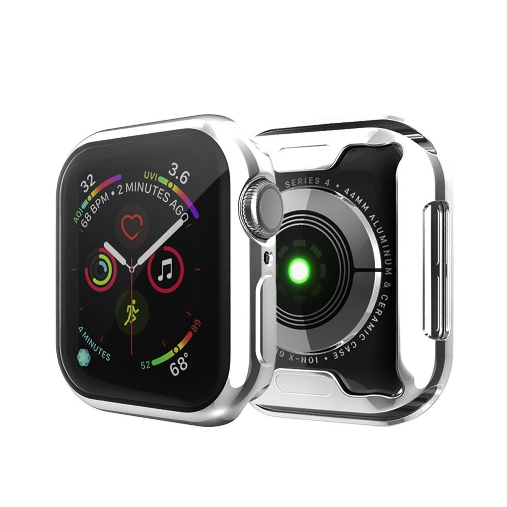marque generique - Coque en TPU argent pour votre Apple Watch Series 3/2/1 38mm - Accessoires bracelet connecté