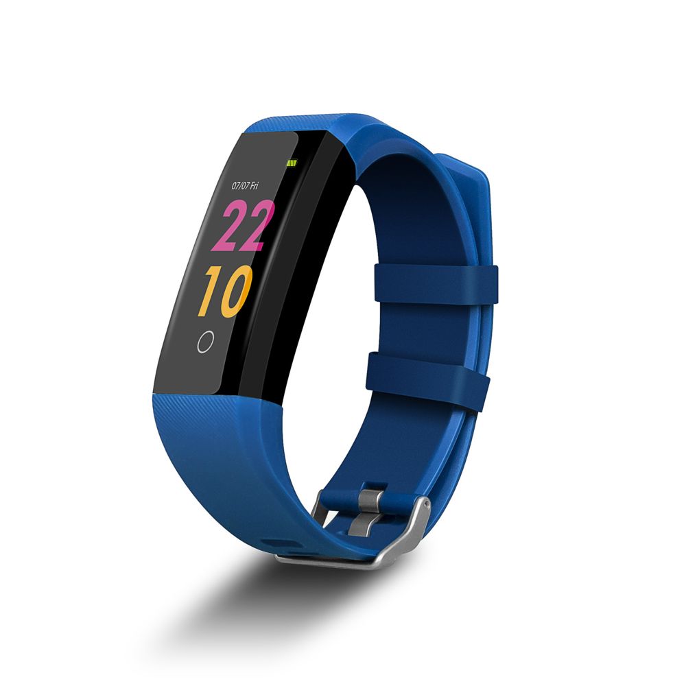 Smartek - Bracelet de sport Bluetooth HRB-500 Bleu - Bracelet connecté