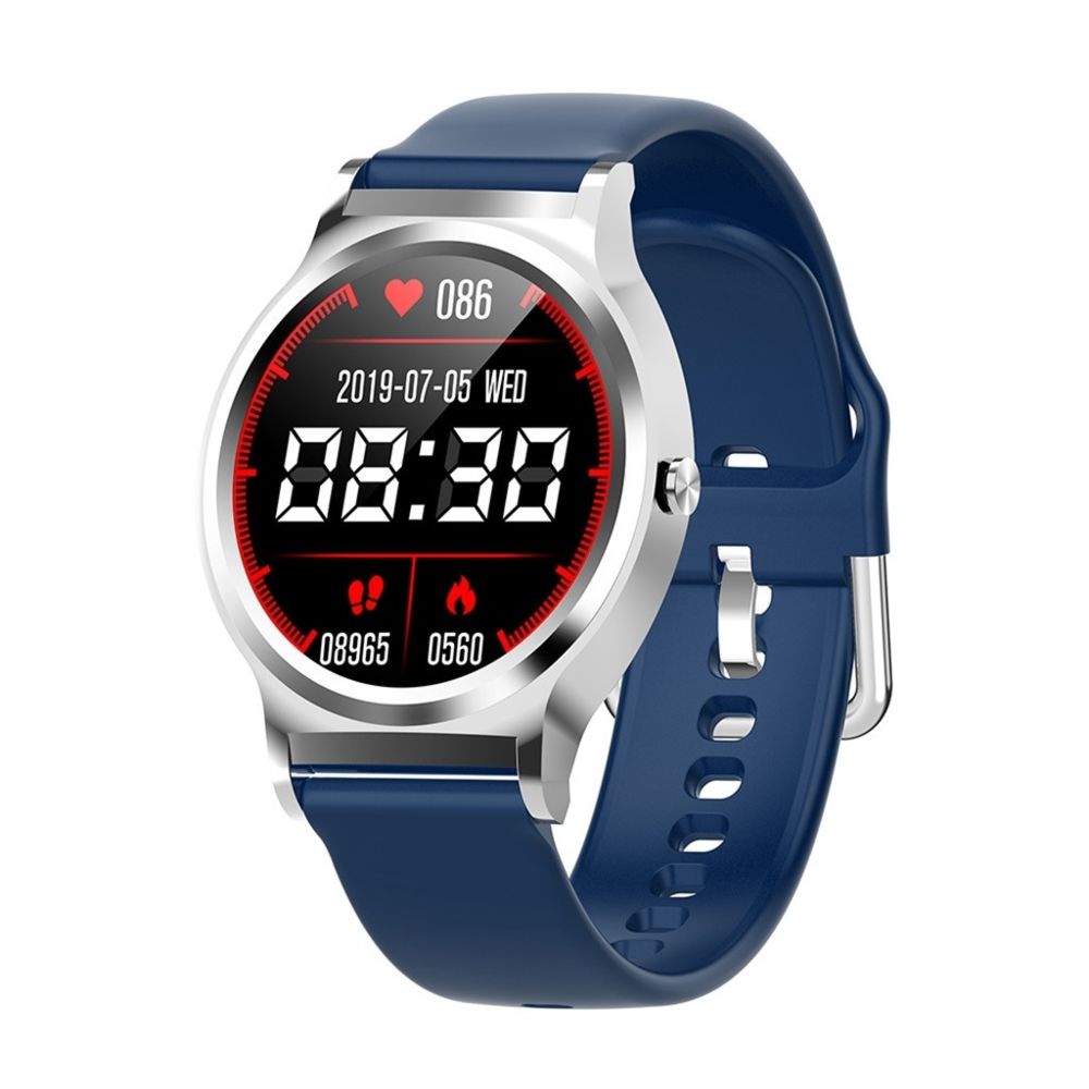 Wewoo - Bracelet connecté CF98 Écran couleur TFT de 1,3 pouces Smart Watch IP67 étancherappel d'appel de soutien / surveillance de la fréquence cardiaque / de la pression artérielle / du sommeil bleu - Bracelet connecté
