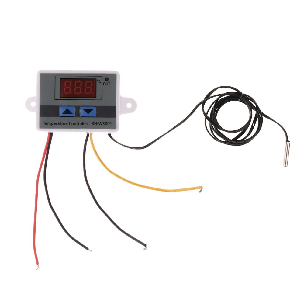 marque generique - 12v contrôleur de température thermostat contrôle interrupteur sonde 120w numérique - Détecteur connecté