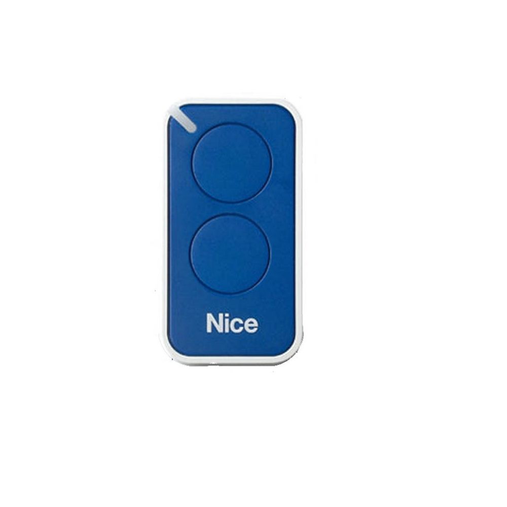 Nice - télécommande nice inti 2b bleu fréquence 433.920 mhz - Télécommande portail et garage