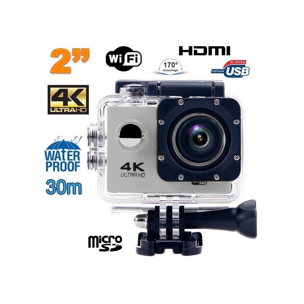 Yonis - Caméra étanche 4k - Accessoires caméra