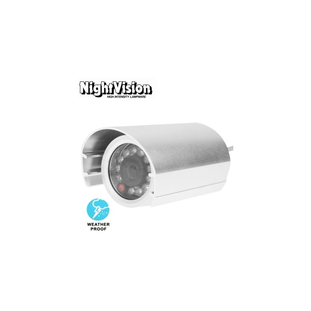 Wewoo - Caméra de surveillance étanche 1/3 pouces pour Sony 420TVL 6mm Fixed Lens Array LED et Vidéo CCD Couleur sans Support, IR Distance: 20m - Caméra de surveillance connectée