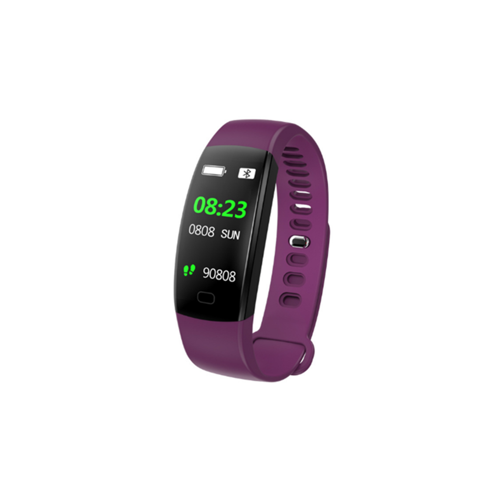 Generic - Traqueur imperméable de santé, violet de montre intelligente de sport d'écran couleur de traqueur de forme physique - Montre connectée