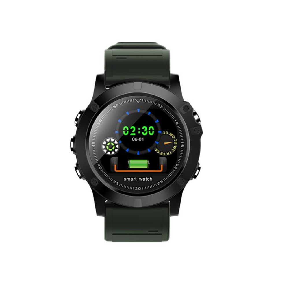 marque generique - YP Select 1.22 pouces Écran couleur Pression artérielle Moniteur de fréquence cardiaque Sport Bluetooth Smart Wristband Watch-Vert - Montre connectée