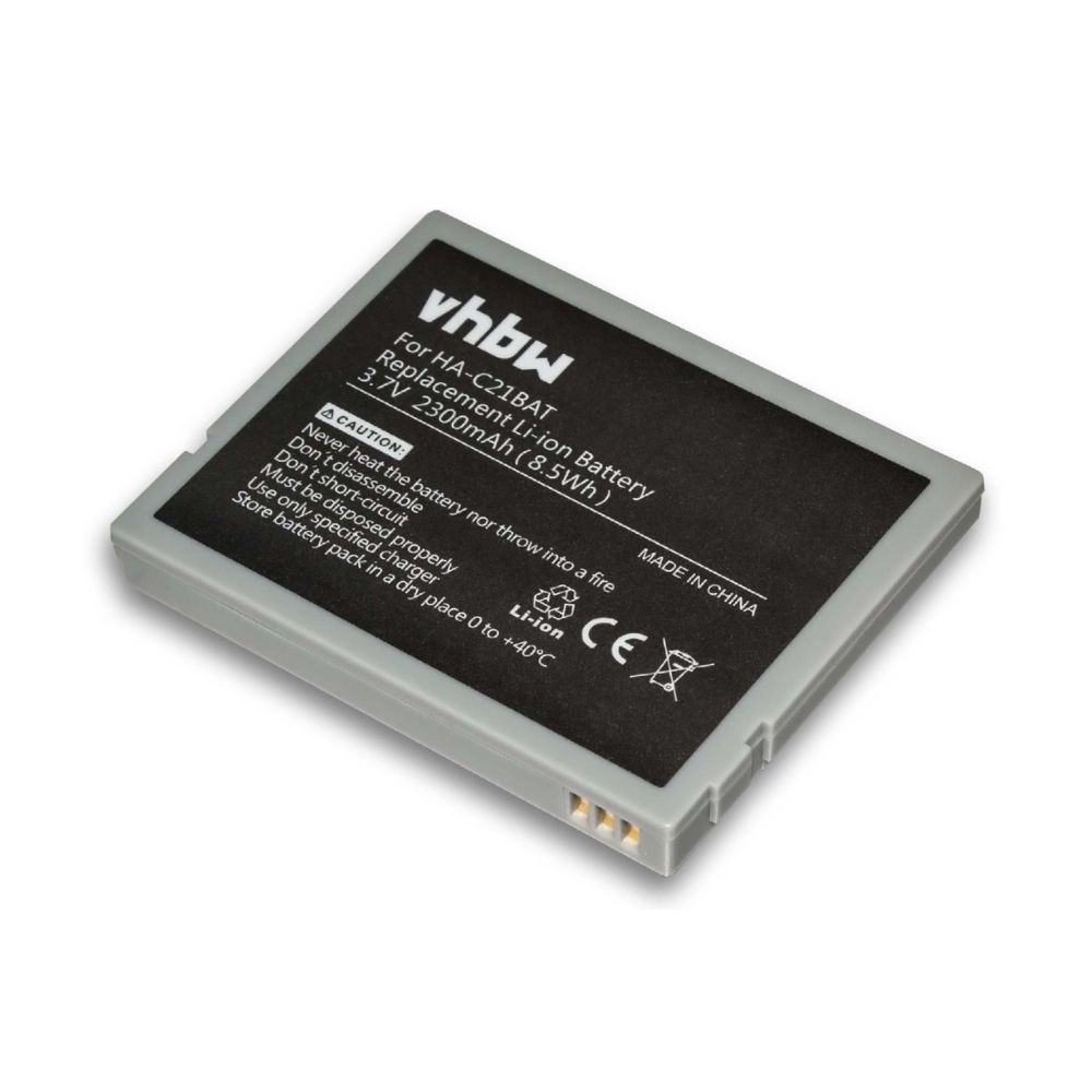 Vhbw - vhbw batterie compatible avec Casio IT-10 scanner portable handheld (2300mAh, 3,7V, Li-Ion) - Caméras Sportives