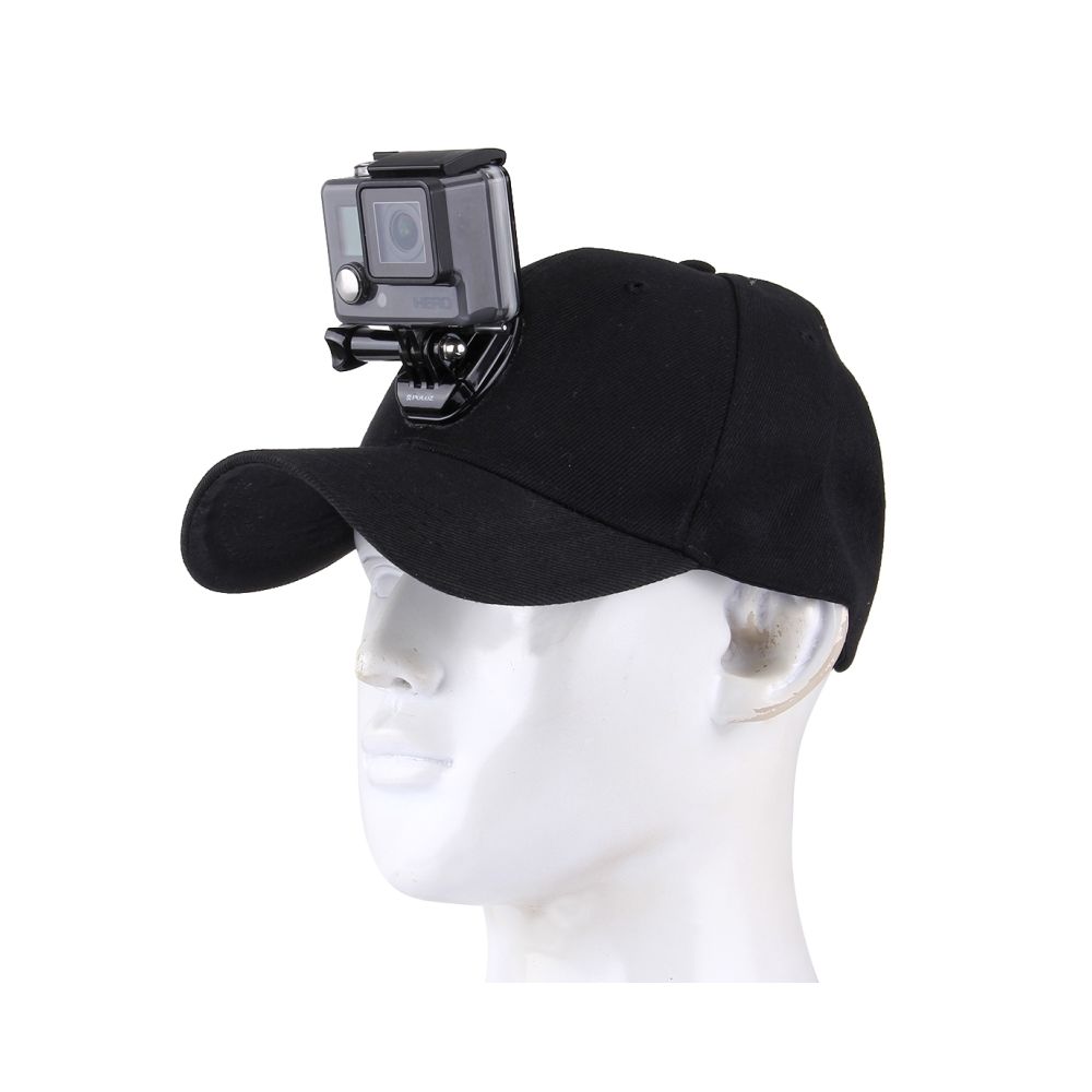 Wewoo - Pour GoPro & et Xiaomi Sport Action Camera Casquette de baseball Sun Hat Topi extérieure avec support de de caméra - Caméras Sportives