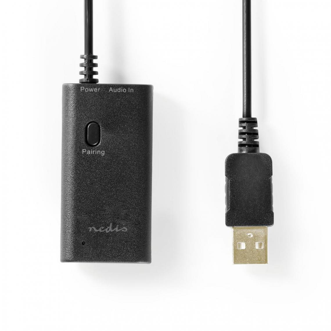 Nedis - Émetteur Audio sans Fil | Bluetooth® | Jusqu'à 2 Écouteurs | Noir - Passerelle Multimédia