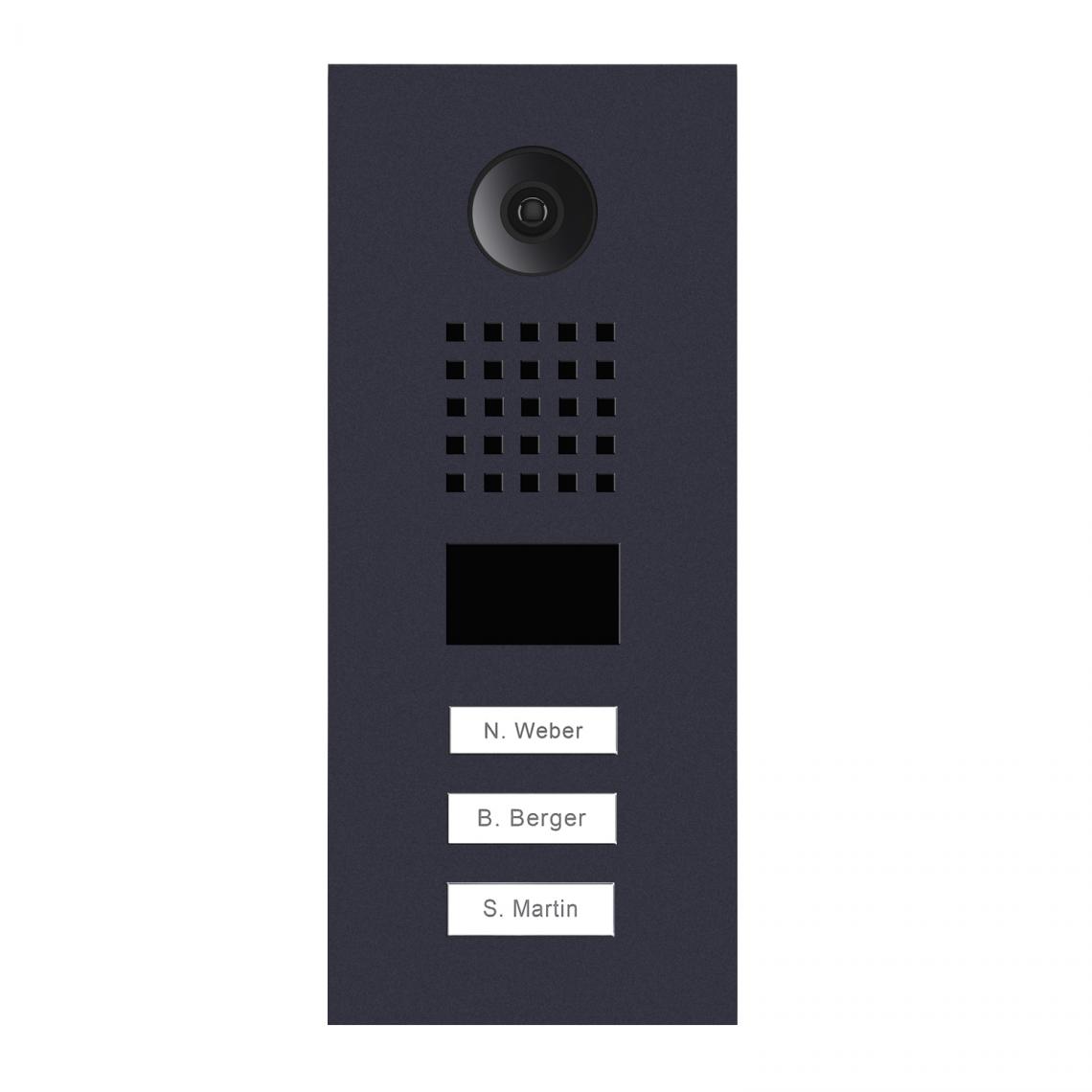 Doorbird - Portier vidéo IP D2103V-RAL7016-V2-EP - Sonnette et visiophone connecté