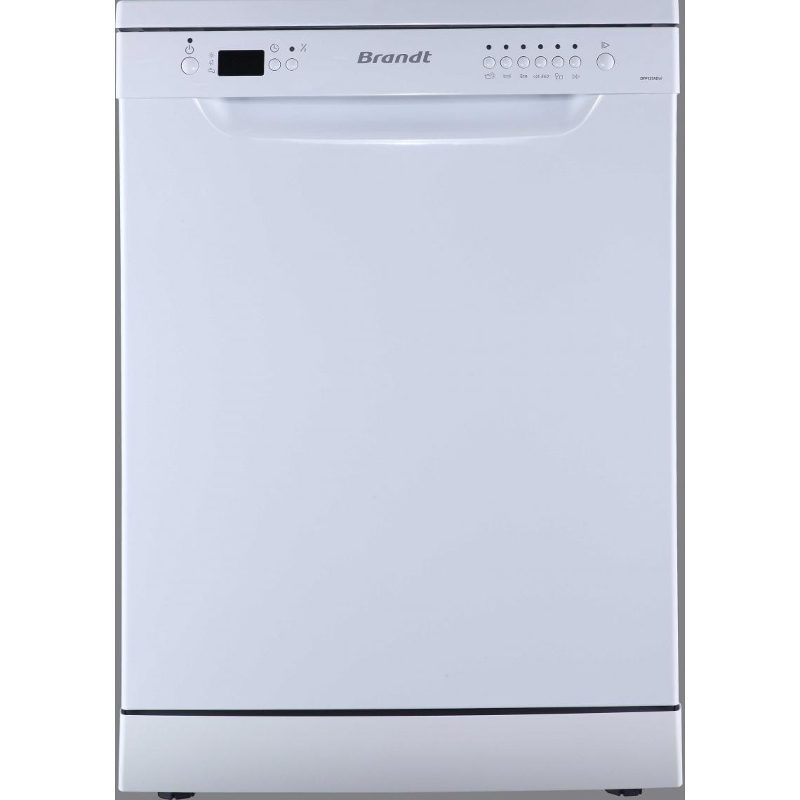 Brandt - Lave-vaisselle 60 cm BRANDT DFP127ADW - Lave-vaisselle