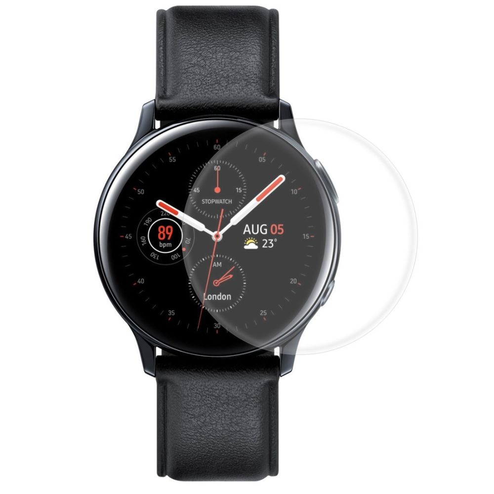 Wewoo - Protection écran Pour Galaxy Watch Active 2 44mm Chapeau-Prince 3D Plein Ecran PET Film de de Courbé à Chaud HD Transparent - Accessoires montres connectées