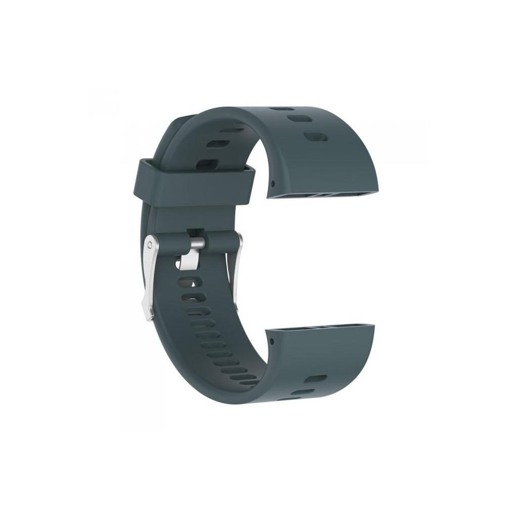 Wewoo - Bracelet pour montre connectée Dragonne Sport en silicone POLAR V800 bleu marine - Bracelet connecté