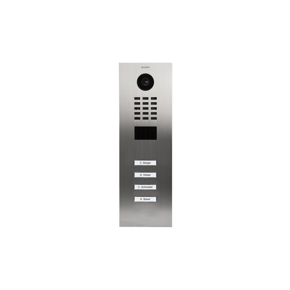 Doorbird - Portier vidéo IP avec lecteur de badge RFID - Sonnette et visiophone connecté
