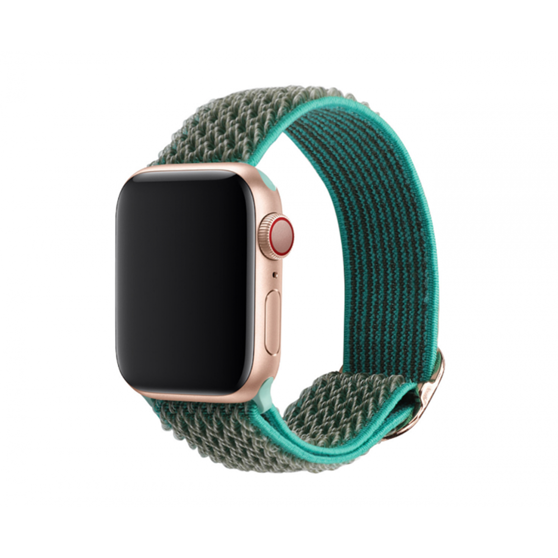 Generic - B16 Green Watch Bracelets de remplacement 42mm 44mm 44mm 44mm Nylon Motif Sport Sport Sport pour Apple Iwatch 7654321 SE - Accessoires Apple Watch