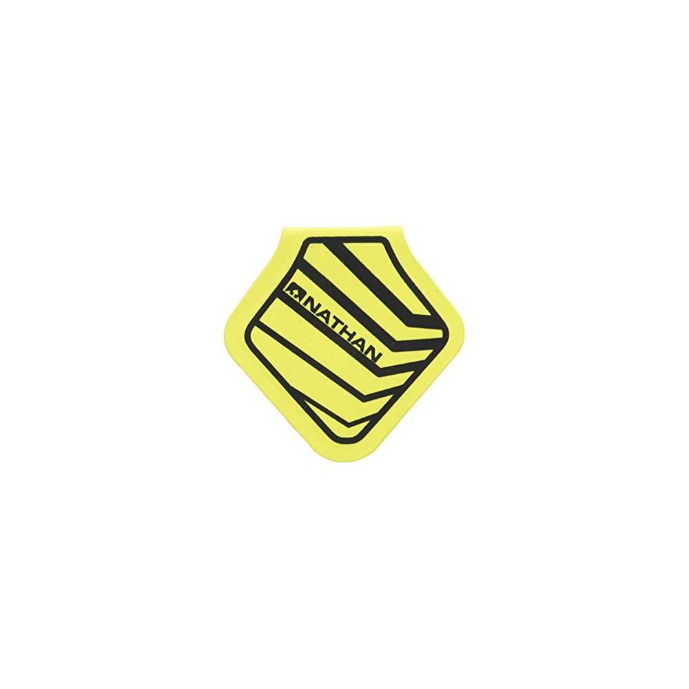 Nathan - Nathan Mag Flash Reflective Clip-On Patch Safety Yellow - Caméras Sportives