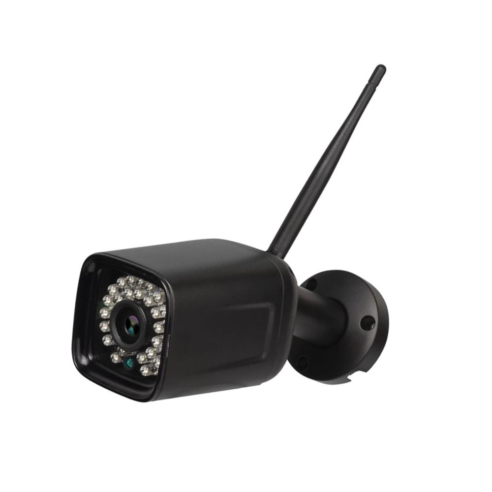 marque generique - Surveillance De Détection De Mouvement Audio Bidirectionnelle Avec Caméra De Sécurité HD Sans Fil Noir - Alarme connectée