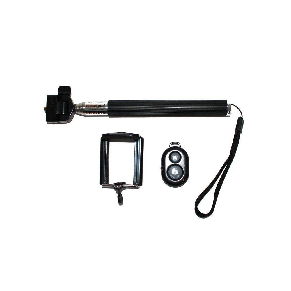 Mkt - Monopode SELFIE MAKER pour portable et caméra numérique - noir - Caméras Sportives