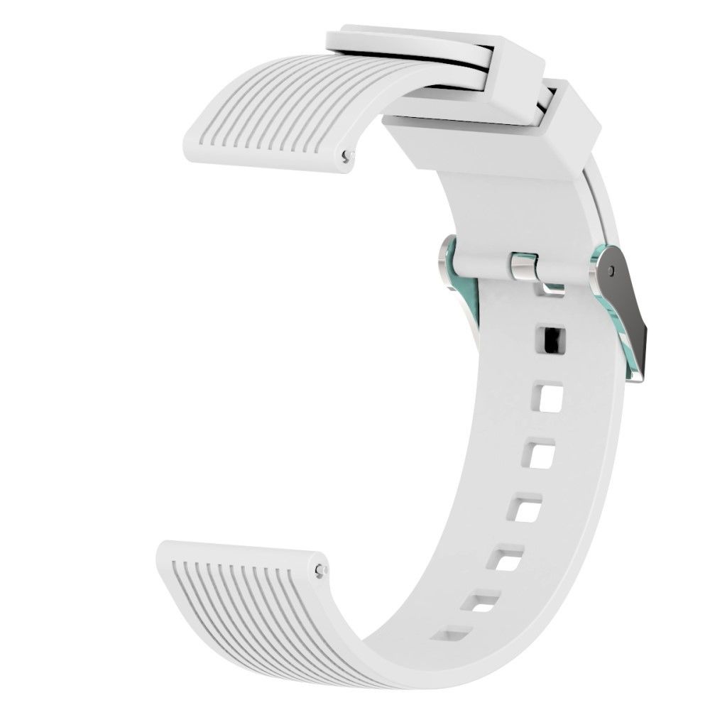 marque generique - Bracelet en silicone Bande blanc pour votre Garmin Move Luxe/Move Style/Move 3/Move Venu - Accessoires bracelet connecté
