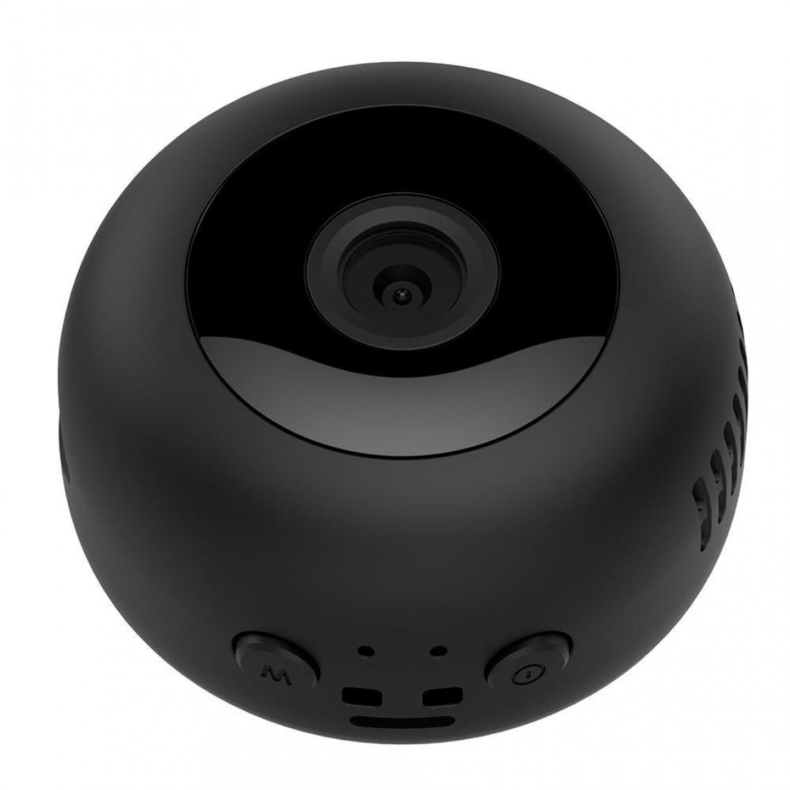Justgreenbox - Mini caméra portable 1080P IP Night Vision Micro Cam, Noir - Accessoires sécurité connectée