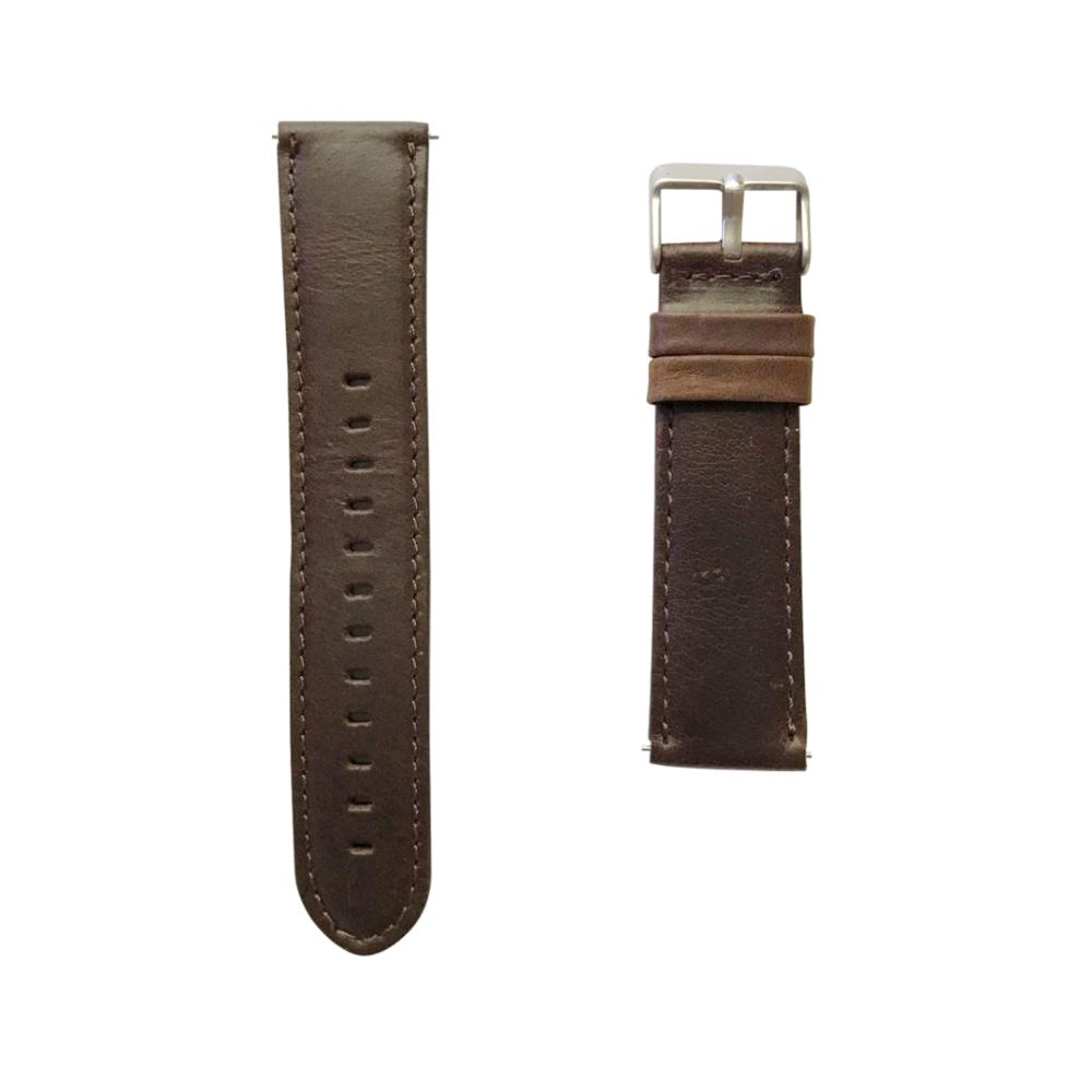 marque generique - Boucle de montre en cuir véritable pour homme - Montre connectée