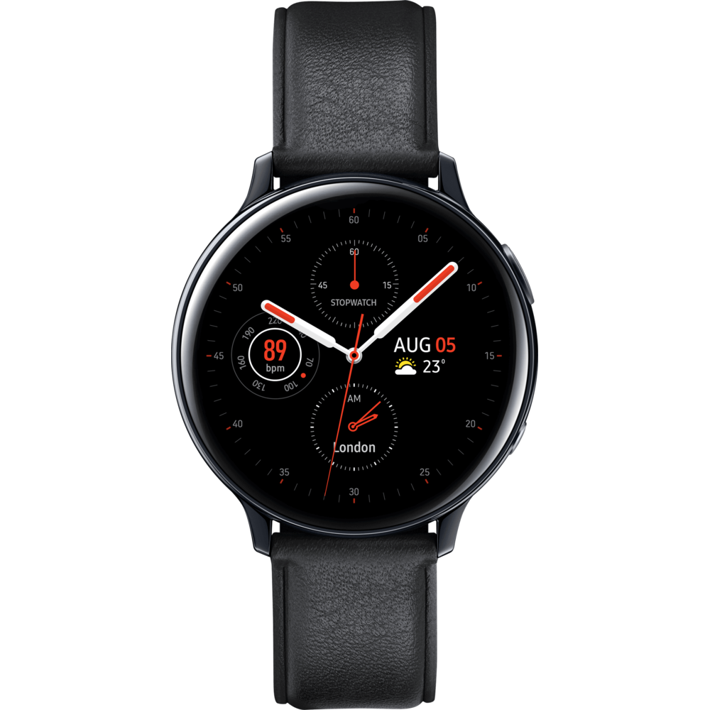 Samsung - Galaxy Watch Active 2 - 44 mm - Acier Noir  - Montre connectée